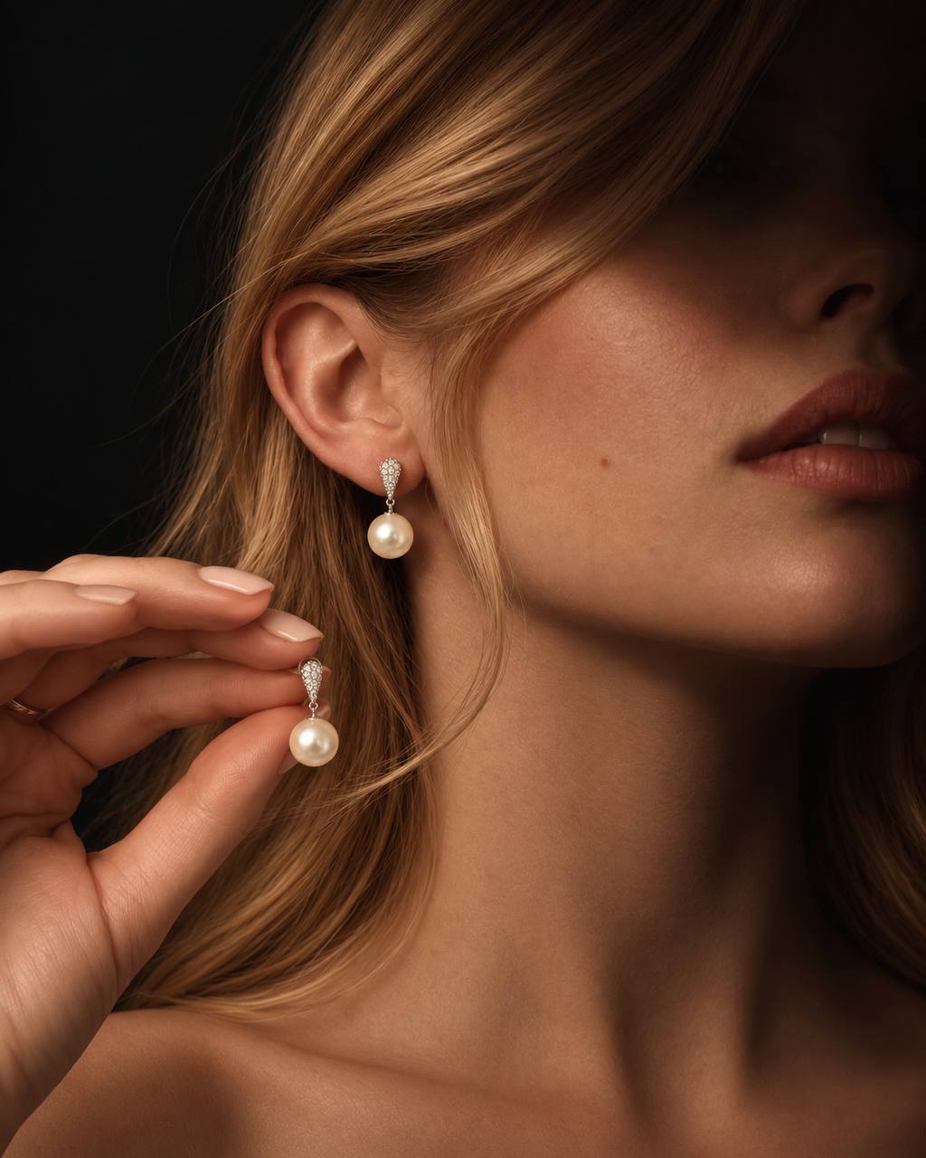 Perle Drop Earrings