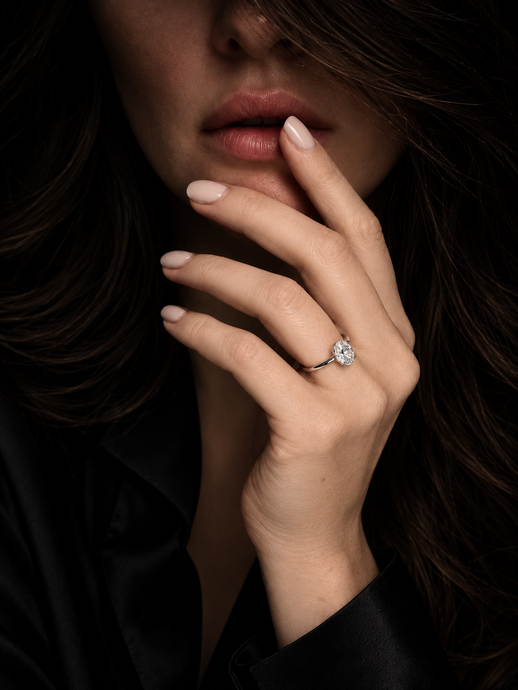 Aurea Solitaire Ring