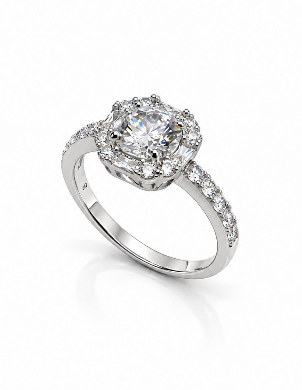 Soleil Halo Ring