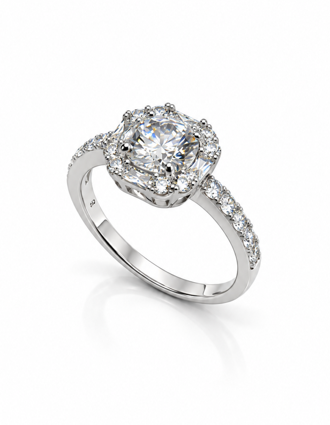 Soleil Halo Ring