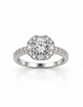 Soleil Halo Ring